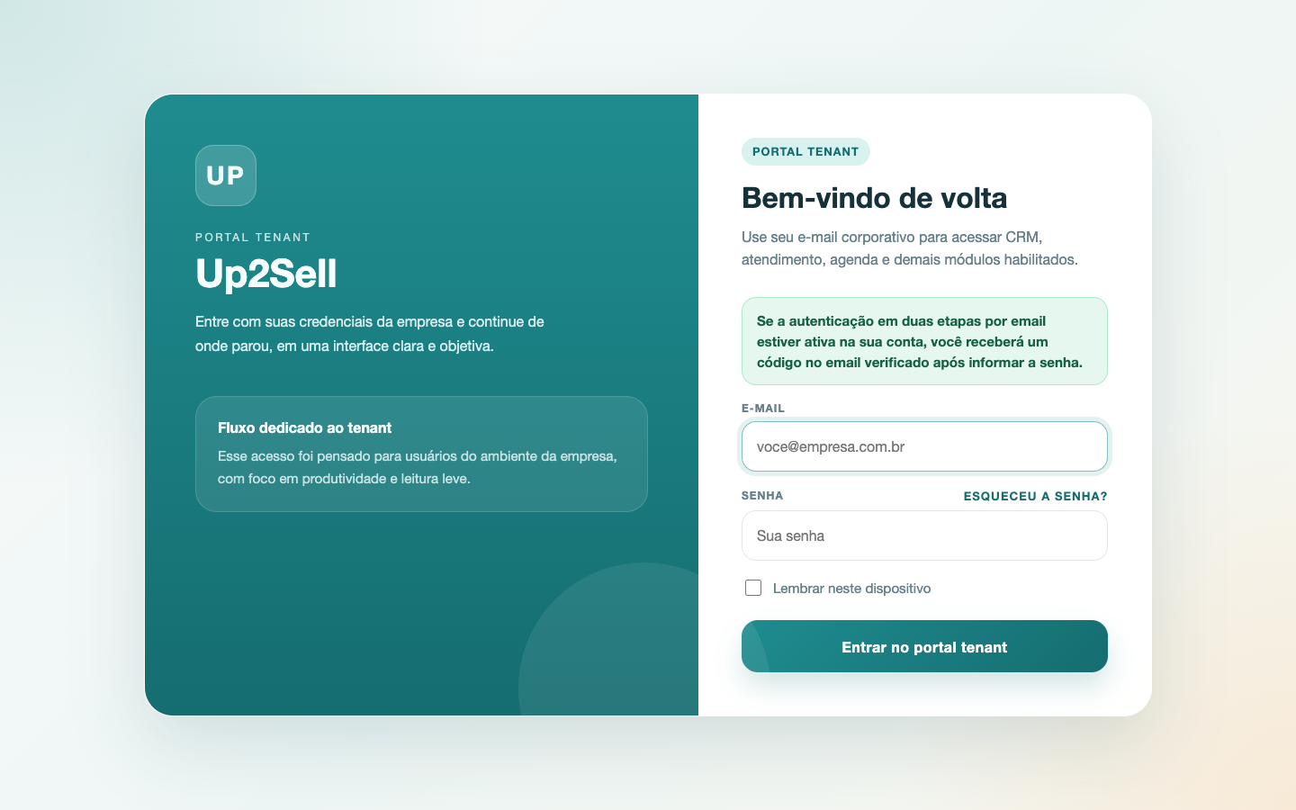 Tela do passo 1